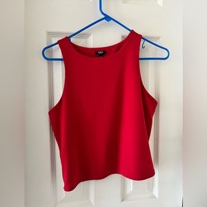 Express Body Contour High Neck Crop ❤️‍🔥